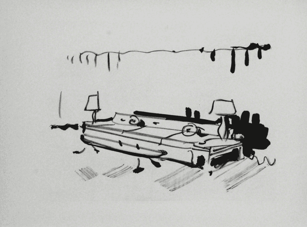 Claes Oldenburg, ‘Sofa’, 1964, Print, Lithograph, Hollander Workshop, Numbered