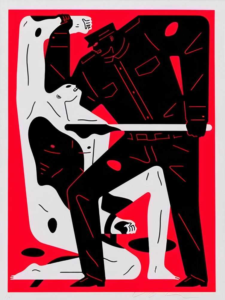 Cleon Peterson, ‘Blood & Soil III’, 02-11-2018, Print, Hand pulled screenprint printed on 290gsm Coventry Rag paper with deckled edges, Self-released, Numbered