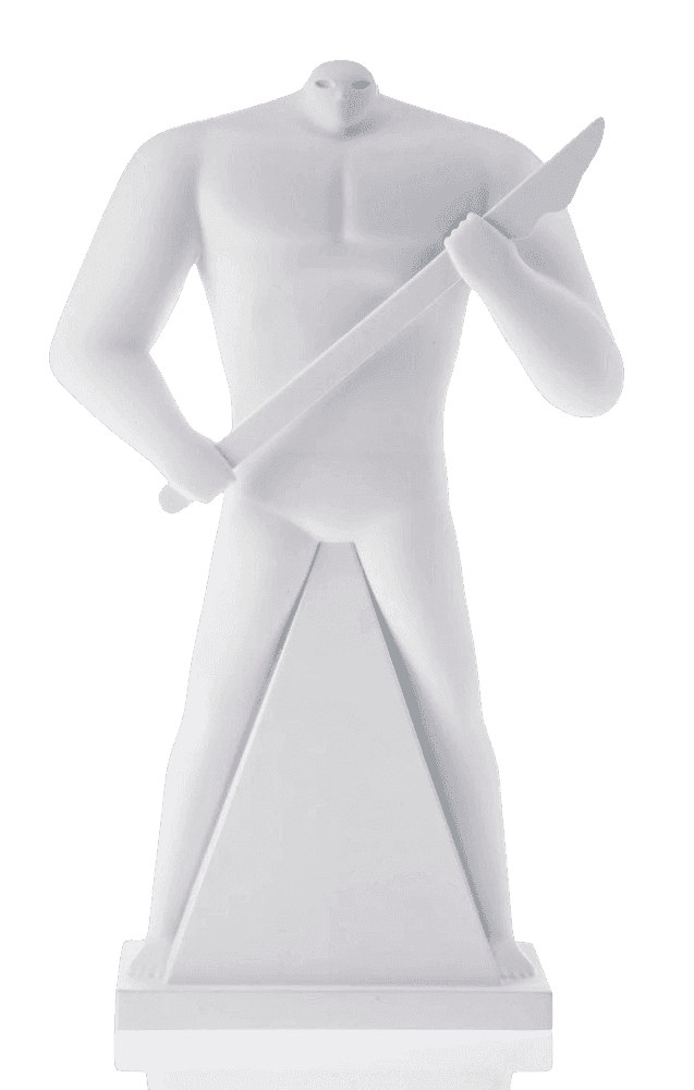 Cleon Peterson, ‘Power Sculpture’, 2021, Sculpture, Cast Polystone sculpture. Comes new in original box with pair of white gloves and rubber stick-on feet., null, 