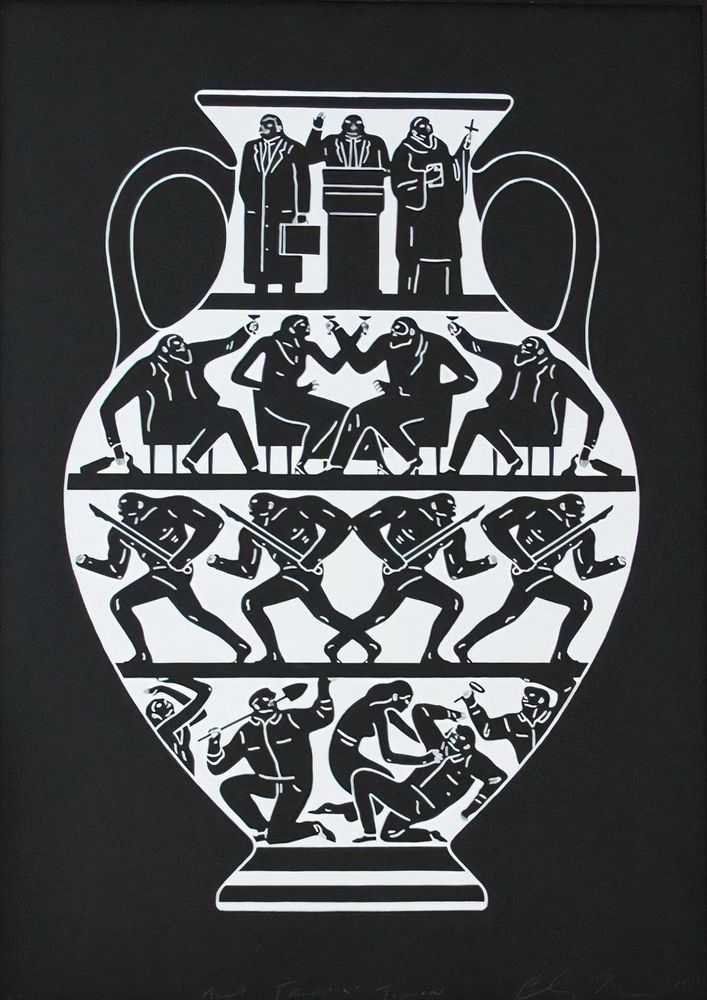 Cleon Peterson, ‘The Jaunt #12’, 2023, Print, 1 colour silkscreen print, The Jaunt, Numbered