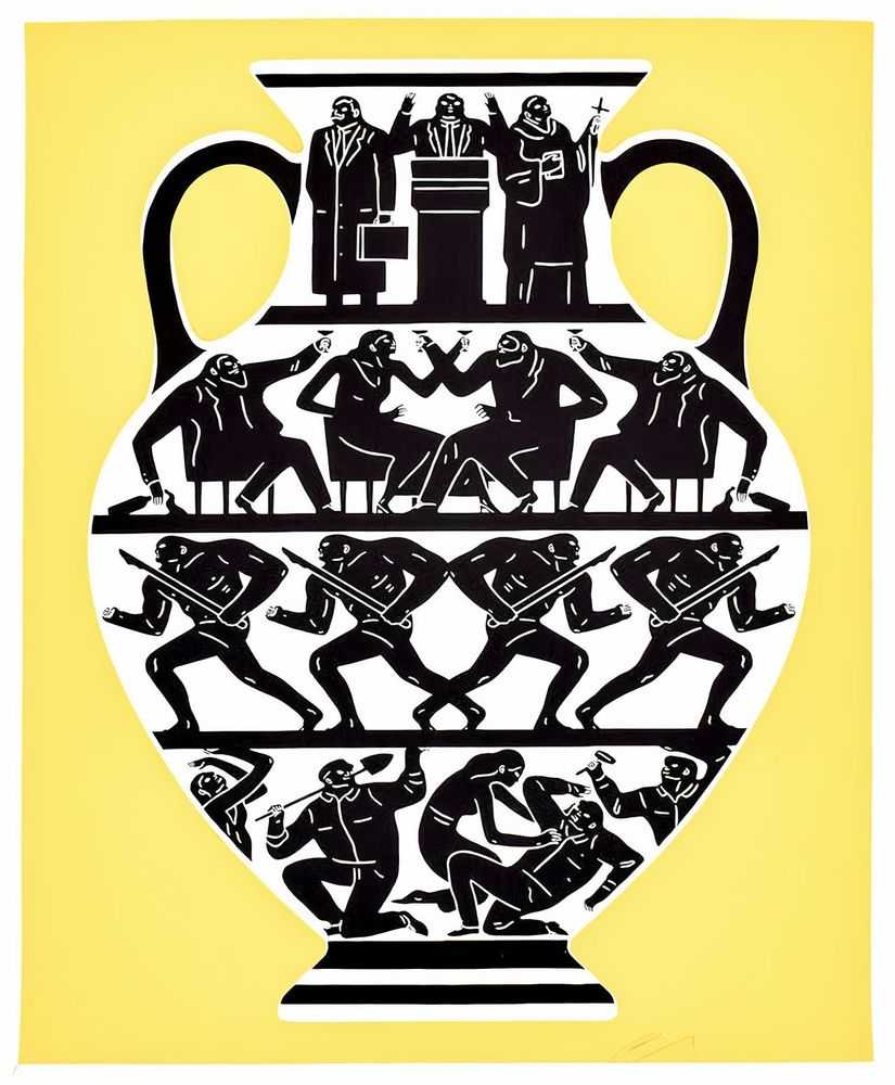 Cleon Peterson, ‘Trump 2017 (Gold)’, 19-01-2017, Print, Hand pulled screenprint printed on 290gsm Coventry Rag paper with deckled edges, Self-released, Numbered