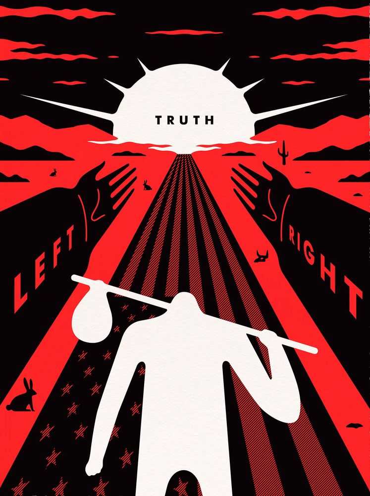Cleon Peterson, ‘Truth (What Have We Lost)’, 04-07-2022, Print, Screenprint printed on 290gsm Coventry Rag paper with deckled edges, Self-released, Numbered