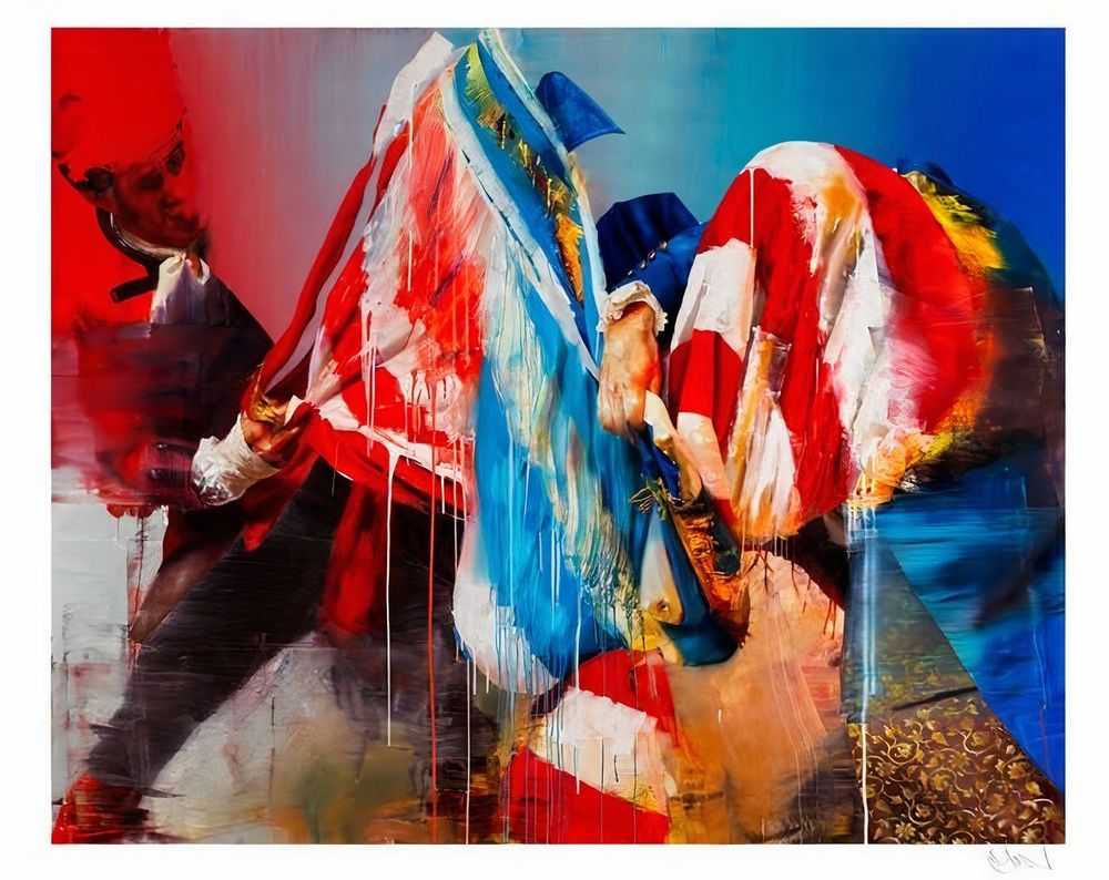 Conor Harrington, ‘Hot Air, I Do Declare (2021)’, 12-02-2021, Print, An original archival pigment print with silk screen gloss varnish printed on Somerset Enhanced Satin 330gsm, Hungryboy Books, Numbered