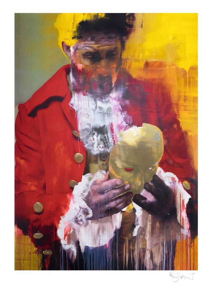 Conor Harrington, ‘Transformer’, 13-12-2016, Print, Screenprint in 5 colours with gold 'Optichromic' spot varnish & gloss varnish overprint, printed on Somerset Satin 410gsm, Hungryboy Books, Numbered