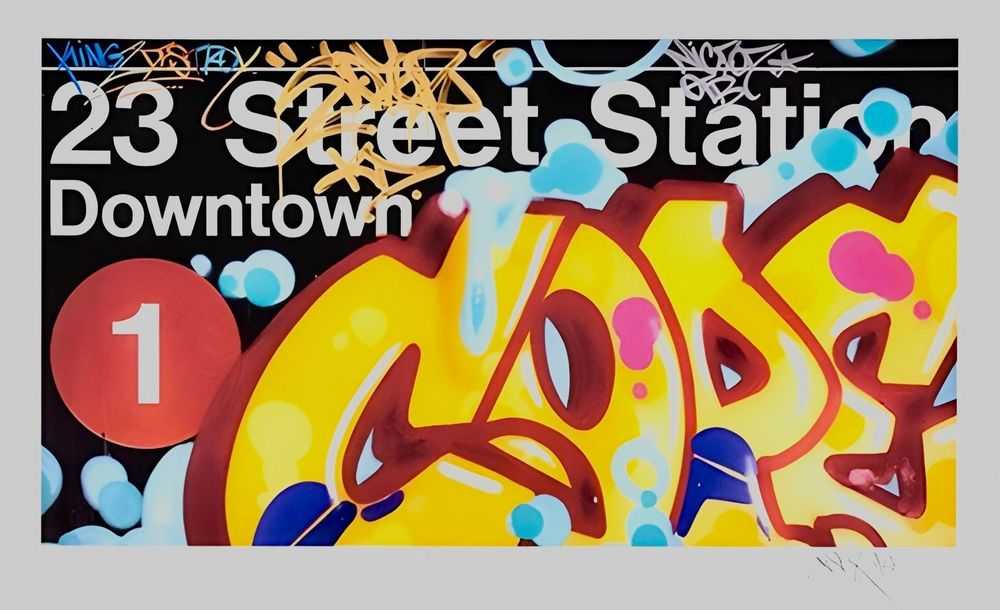 Cope2, ‘23rd Street Station’, 11-01-2024, Print, Giclee Print, 1xRUN, Numbered