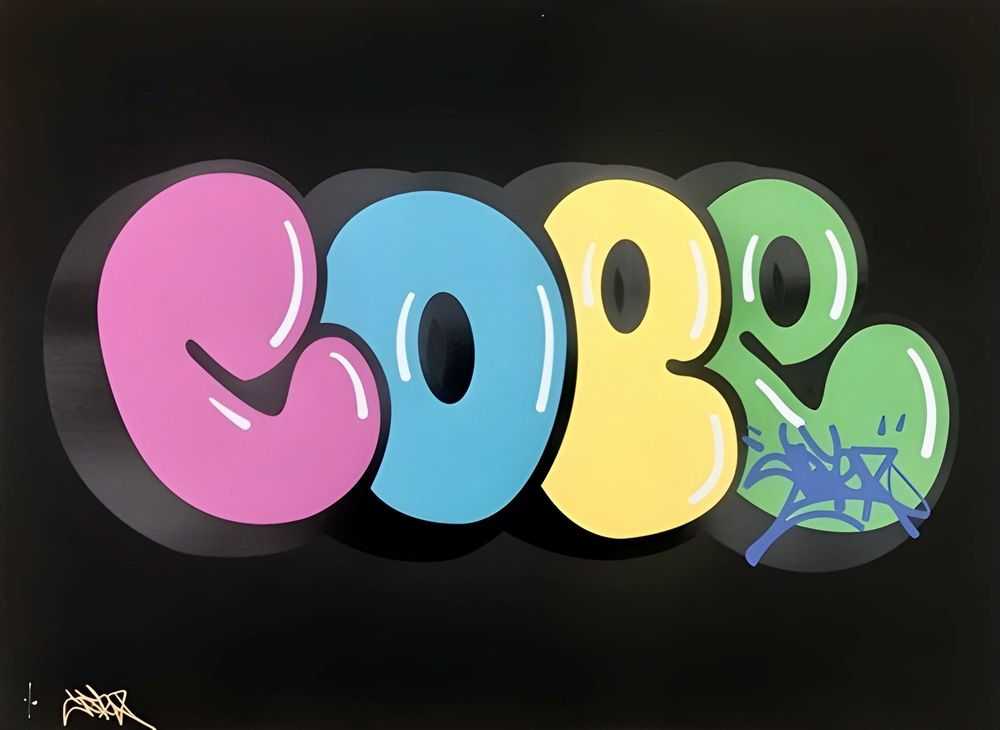 Cope2, ‘Iconic Bubble’, 21-11-2019, Print, Screen Print, Graffiti Prints, Numbered