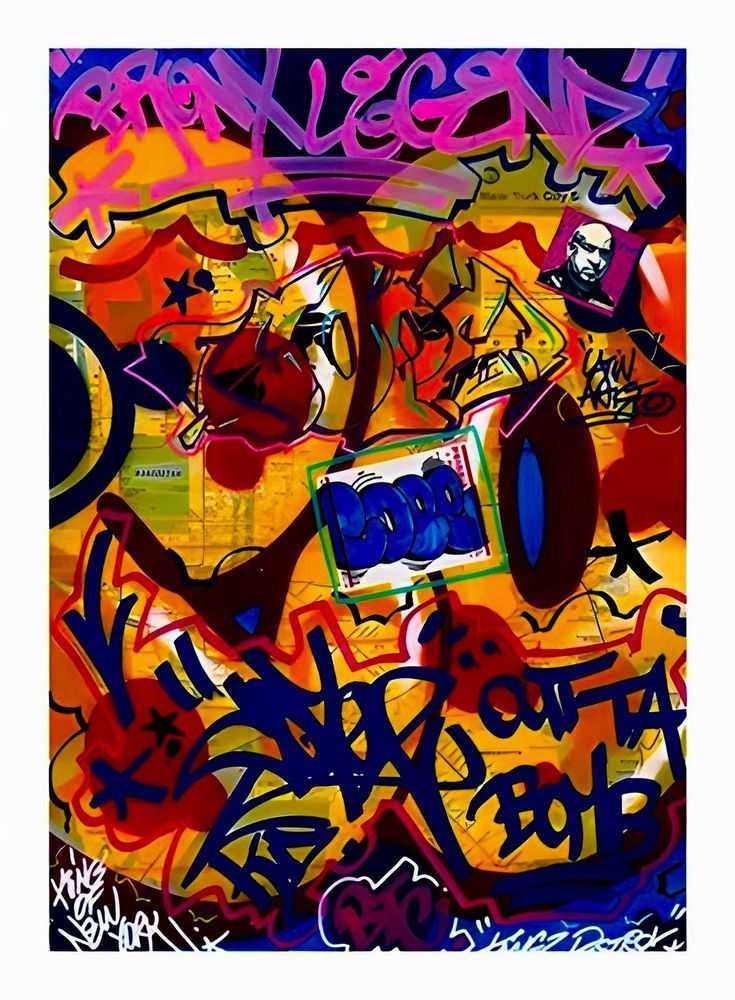 Cope2, ‘NYC Subway Map VII’, 05-01-2023, Print, Giclee Print, 1xRUN, Numbered