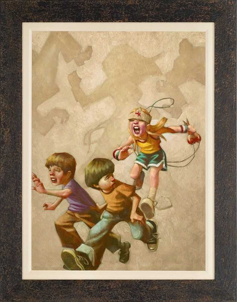 Craig Davison, ‘Grrrl Power!’, 2017, Print, Fine art print, Castle Fine Art, Numbered