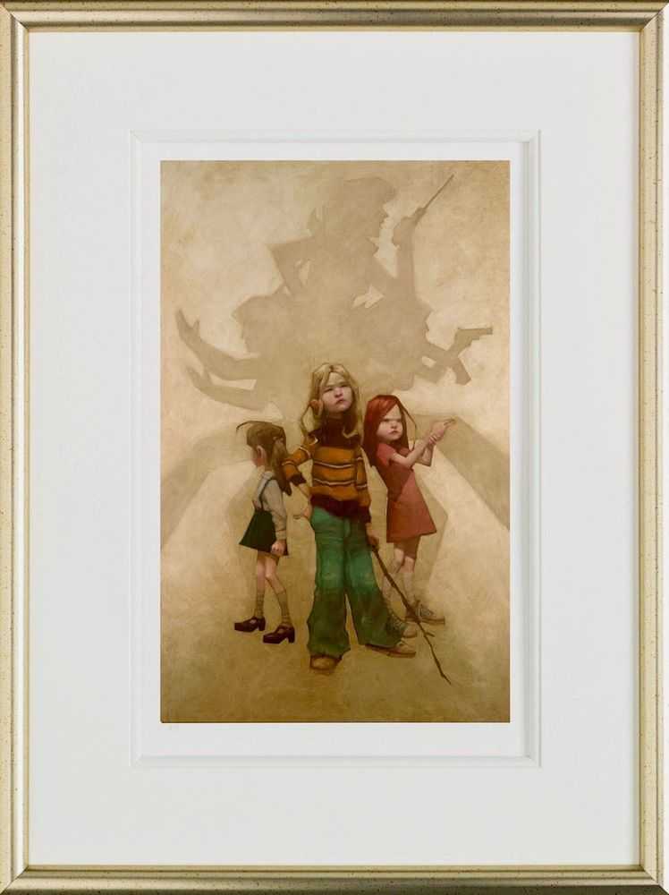 Craig Davison, ‘Hi Girls…Hi Charlie (Giclee on Paper)’, 2012, Print, Giclee on paper, Castle Fine Art, Numbered, Framed