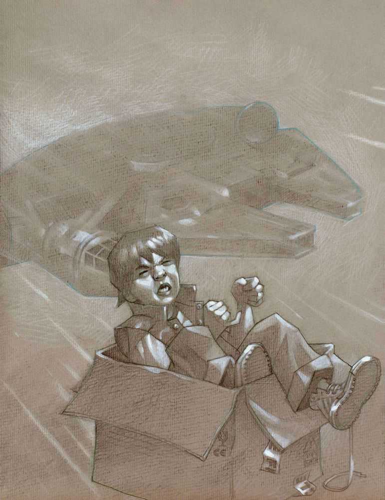 Craig Davison, ‘Hyperspace (Sketch)’, 2015, Print, Giclee on paper, Castle Fine Art, Numbered, Framed