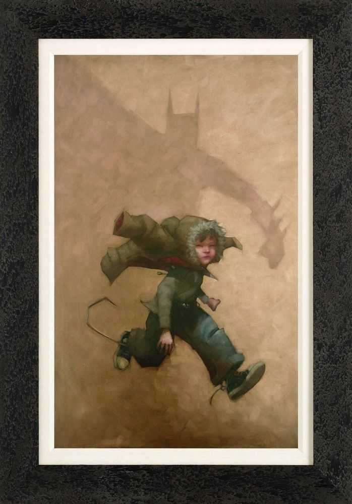 Craig Davison, ‘Quickly, To The Batcave (Canvas on Board)’, 2012, Print, Giclee, Castle Fine Art, Numbered