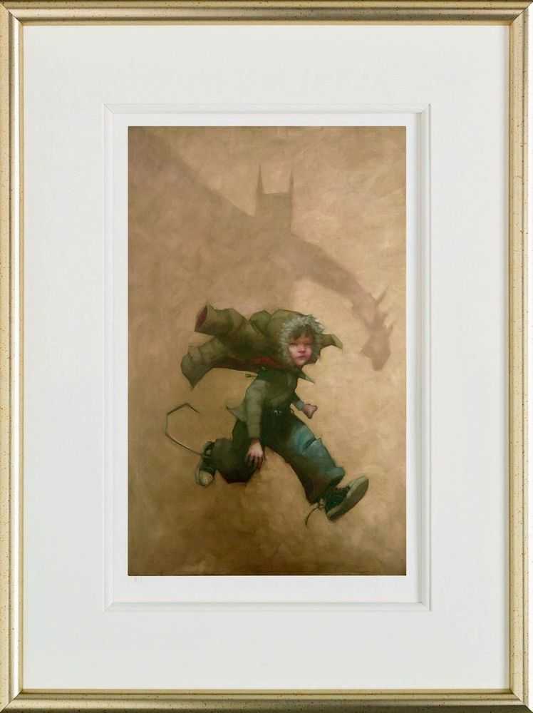 Craig Davison, ‘Quickly, To The Batcave (Giclee on Paper)’, 2012, Print, Giclee on paper, Castle Fine Art, Numbered, Framed