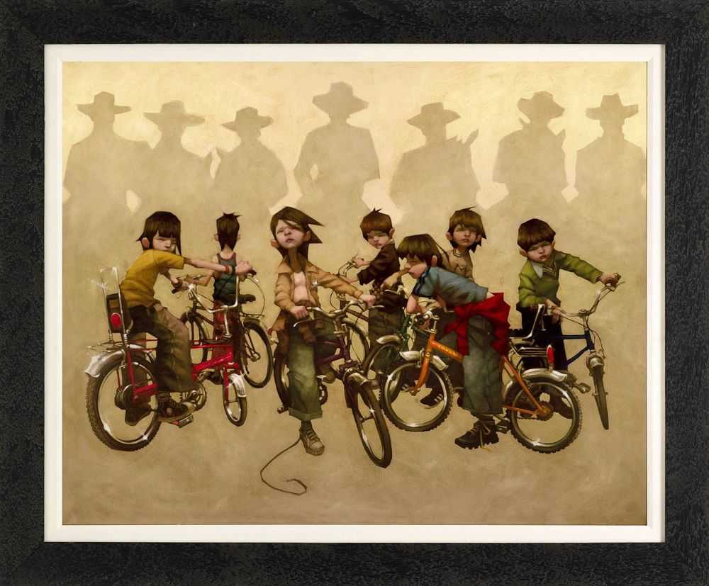 Craig Davison, ‘The Magnificent Seven (Canvas on Board)’, 2012, Print, Giclee on board, Castle Fine Art, Numbered