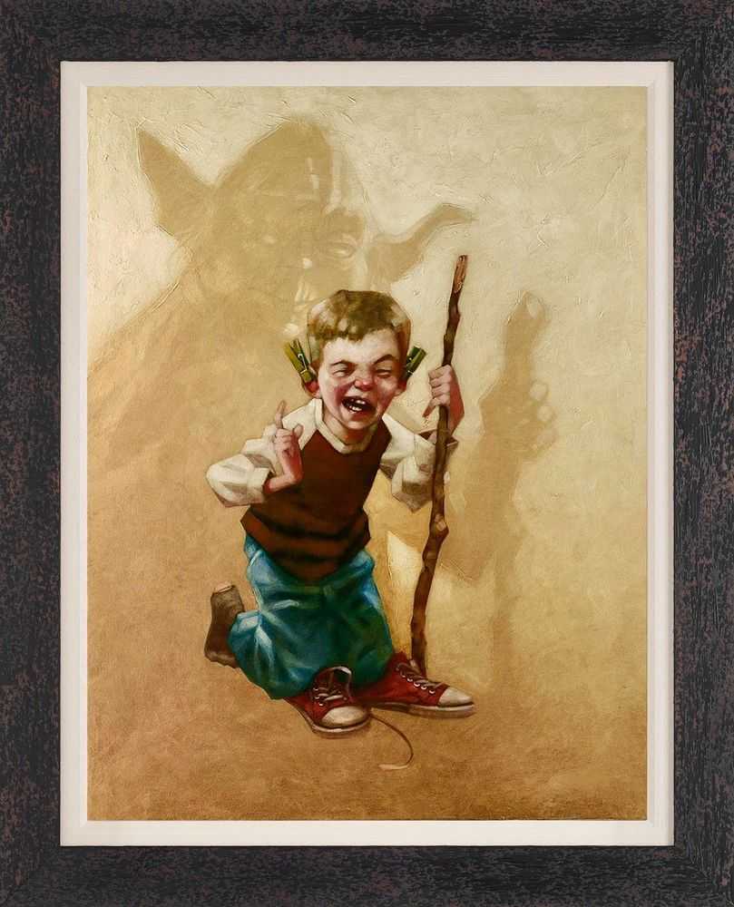 Craig Davison, ‘Yoda Am I’, 2014, Print, Fine art print, Castle Fine Art, Numbered