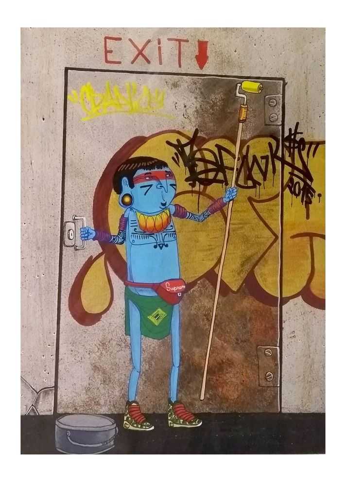 Cranio, ‘Gravura Crânio EXIT’, 2019, Print, Pigment print, Luis Maluf, Numbered