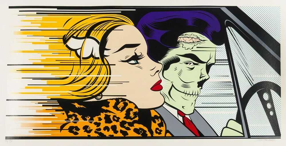 D*Face, ‘Going Nowhere Fast (Blue)’, 15-10-2011, Print, 10 colour screenprint on 400gsm archival paper, Stolen Space, Numbered
