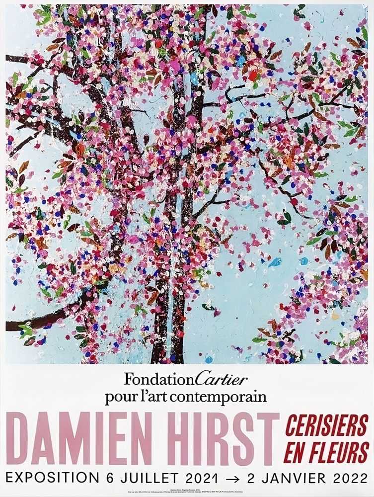 Damien Hirst, ‘Cherry Blossoms 1 (Poster)’, 2021, Print, Print in colours on 220 gsm fine art paper, null, 