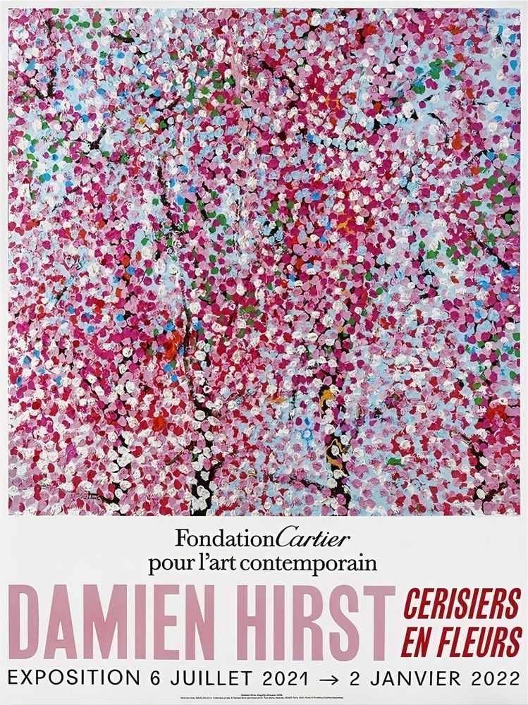 Damien Hirst, ‘Cherry Blossoms 3 (Poster)’, 2021, Print, Print in colours on 220 gsm fine art paper, null, 