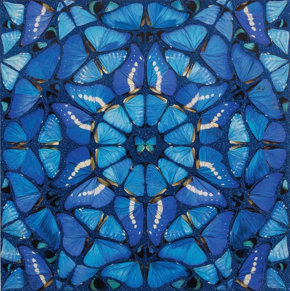 Damien Hirst, ‘Elation’, 21-03-2017, Print, Aluminium with glass card and backing, Other Criteria, Numbered, Framed