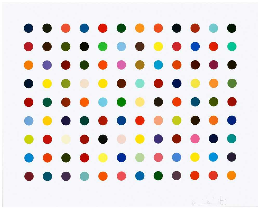 Damien Hirst, ‘Ellipticine’, 2007, Print, Etching and aquatint in colors on Hahnemühle etching paper, null, Numbered