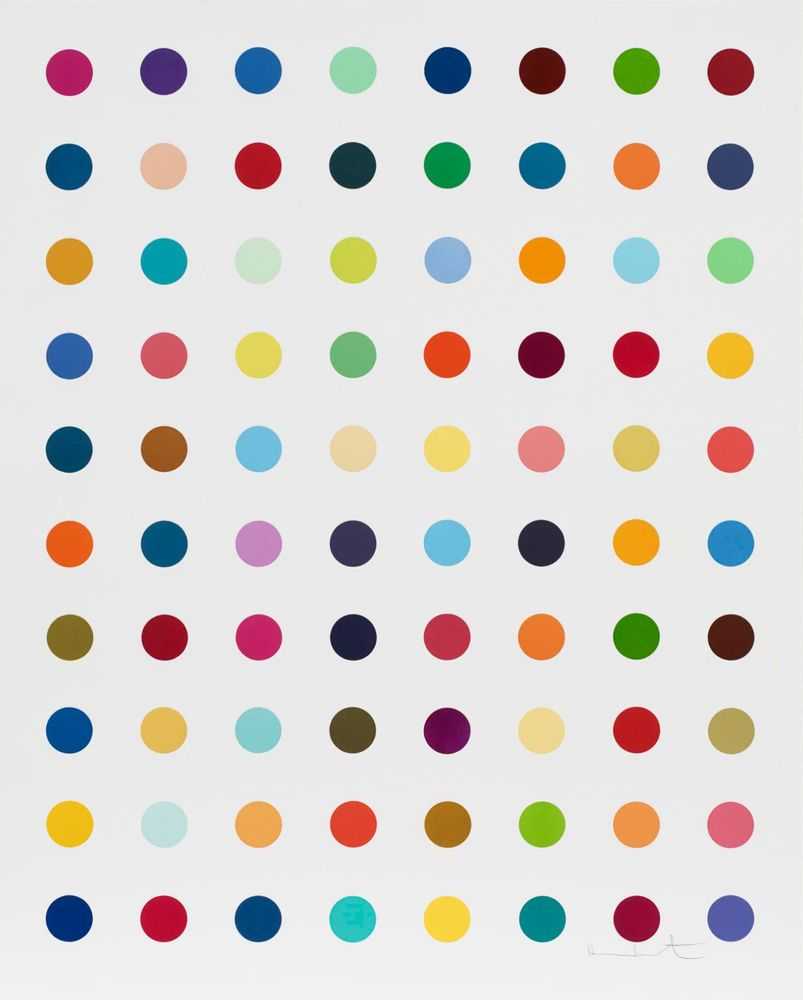 Damien Hirst, ‘Gly Gly Ala’, 25-05-2016, Print, Woodcut in colours, on Somerset paper, the full sheet, Paragon Press, Numbered