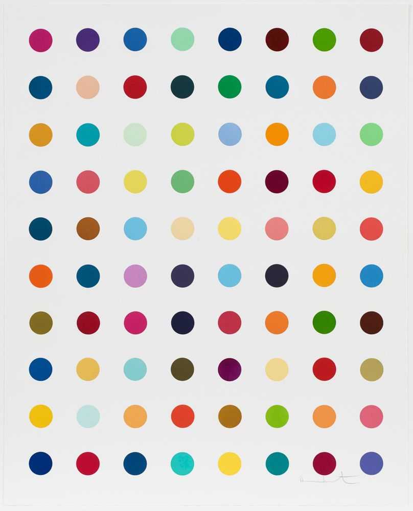 Damien Hirst, ‘Gly-Gly-Ala’, 2016, Print, Woodcut in colours, null, Numbered