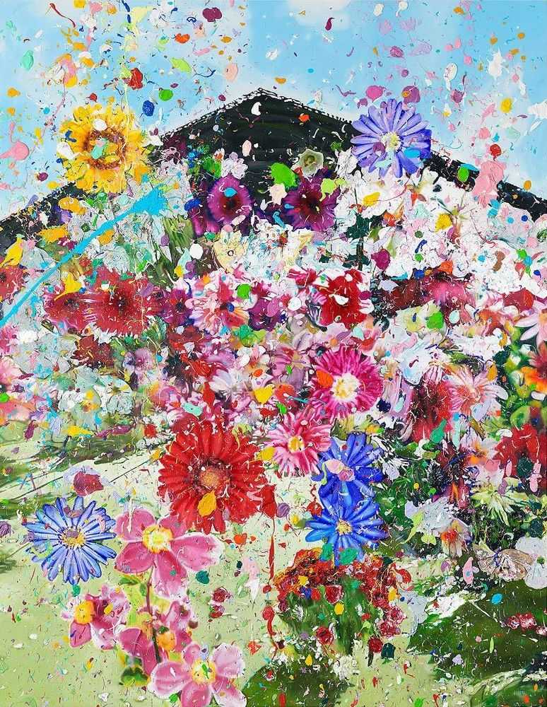 Damien Hirst, ‘H14-2 Happiness - The Secrets’, 2024, Print, Laminated Giclée print on aluminium composite panel, Heni, Numbered