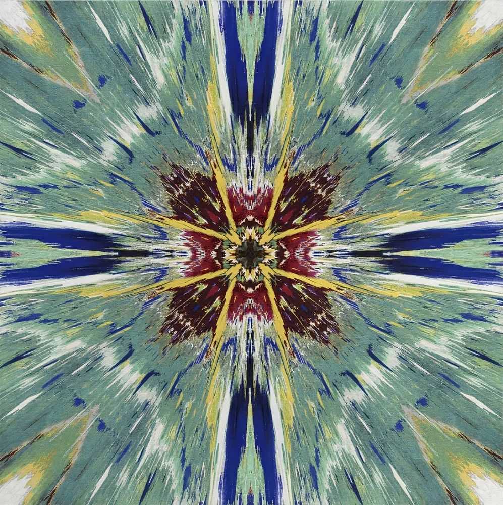Damien Hirst, ‘H1-9 Enter the Infinite - Ecstasy’, 2016, Print, Jacquard-woven tapestry, Heni, Numbered
