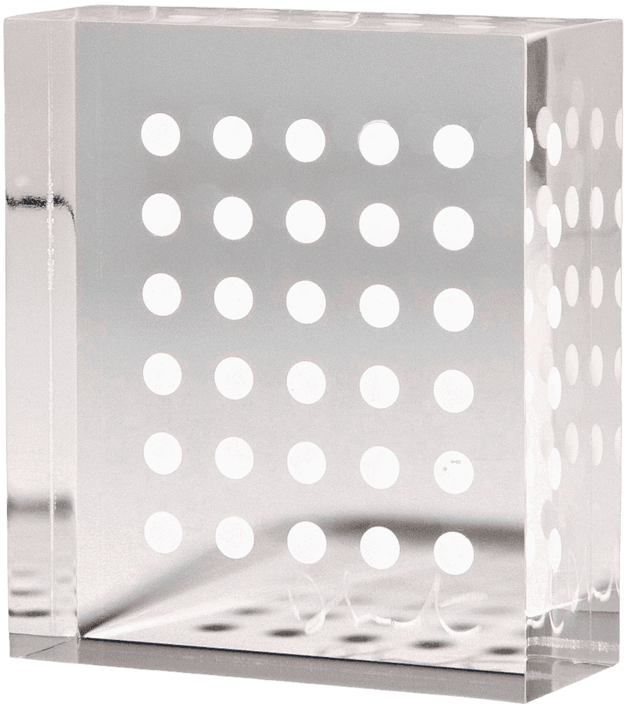 Damien Hirst, ‘Ho, Ho, Ho!’, 1997, Print, Screenprint in white on perspex, Momart London, 