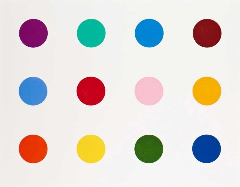 Damien Hirst, ‘Isovanillin’, 31-03-2012, Print, Woodcut in colours, on Somerset White paper, Manifold Editions, Numbered