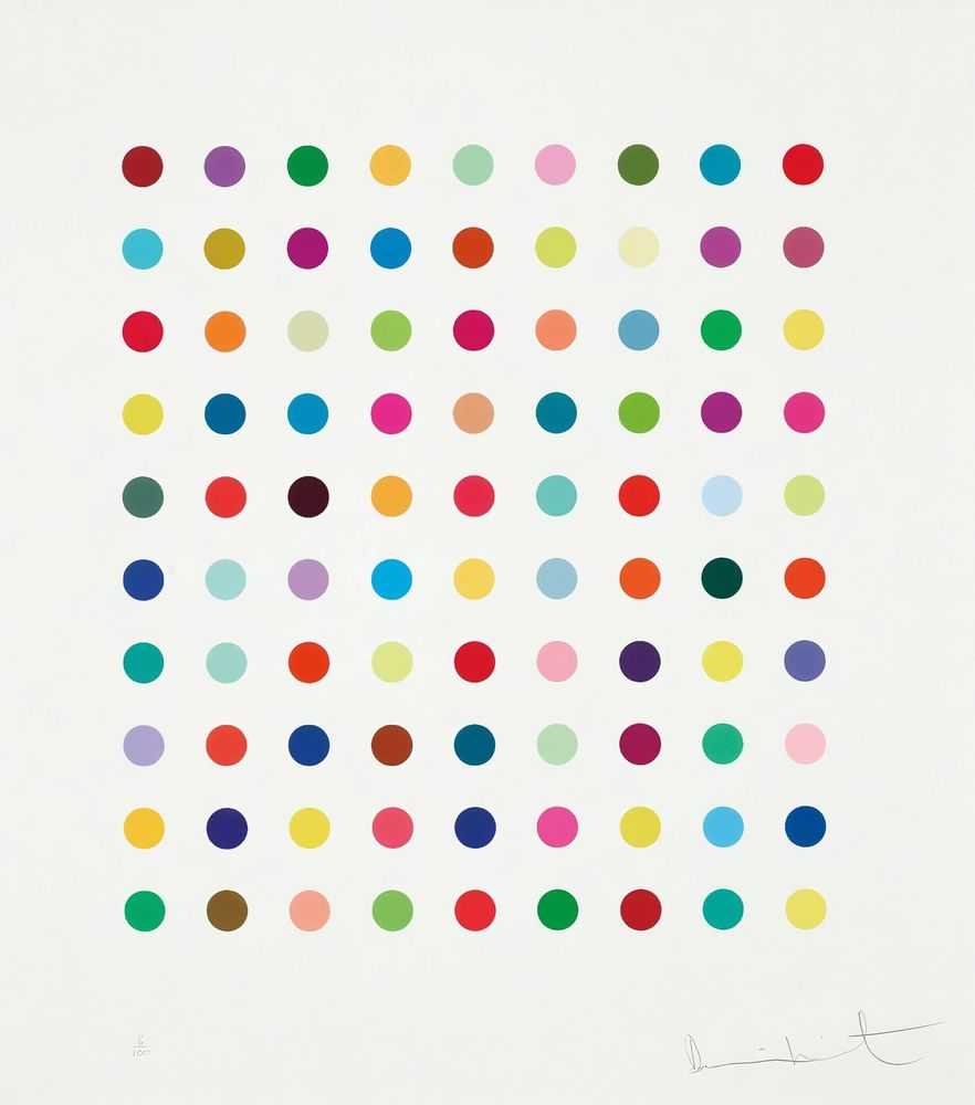 Damien Hirst, ‘Lanatoside B’, 10-01-2012, Print, Screenprint in colours with glazes, on Somerset Tub Sized paper, Other Criteria, Numbered