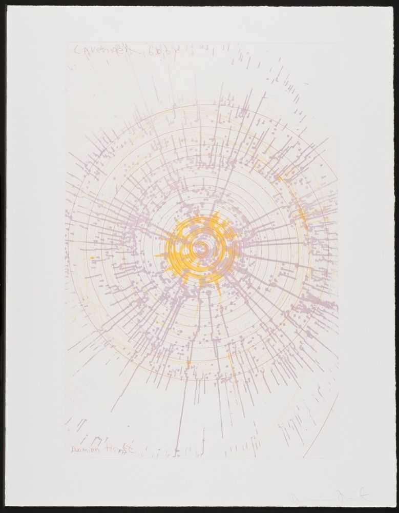 Damien Hirst, ‘Lavender Baby’, 2002, Print, Etching in colours on Hahnemühle paper, null, 