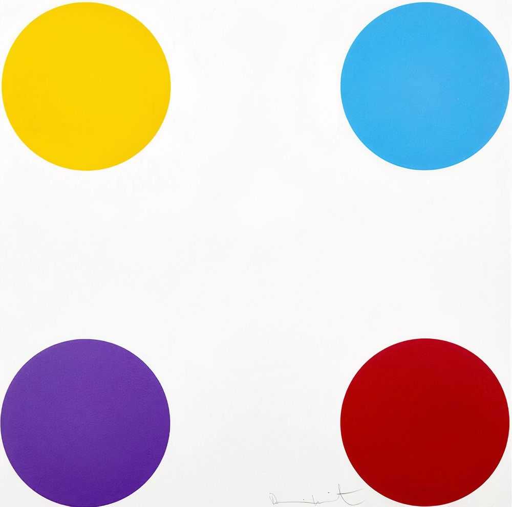 Damien Hirst, ‘Maltohexaose’, 25-09-2012, Print, Woodcut on Somerset White Paper, Manifold Editions, Numbered