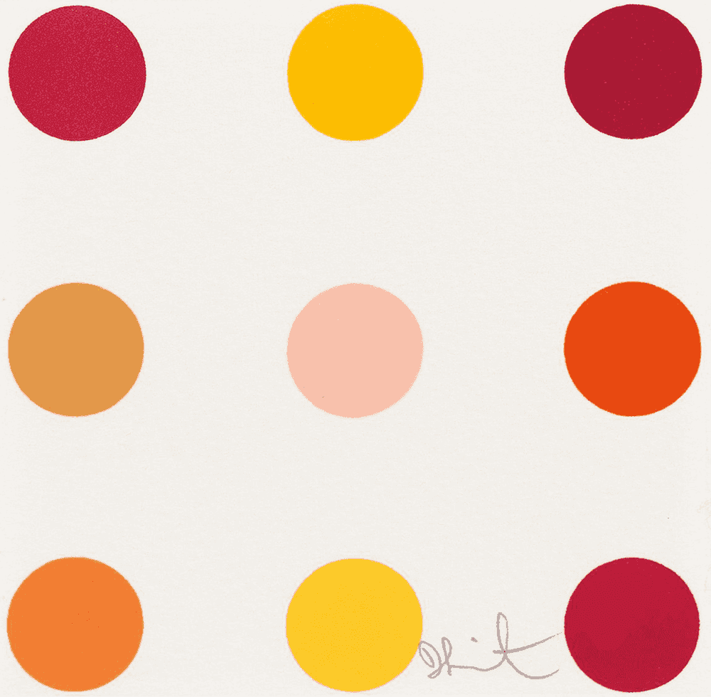 Damien Hirst, ‘Manganese Chloride’, 31-03-2012, Print, Woodcut in colours, on Somerset White paper, Manifold Editions, Numbered