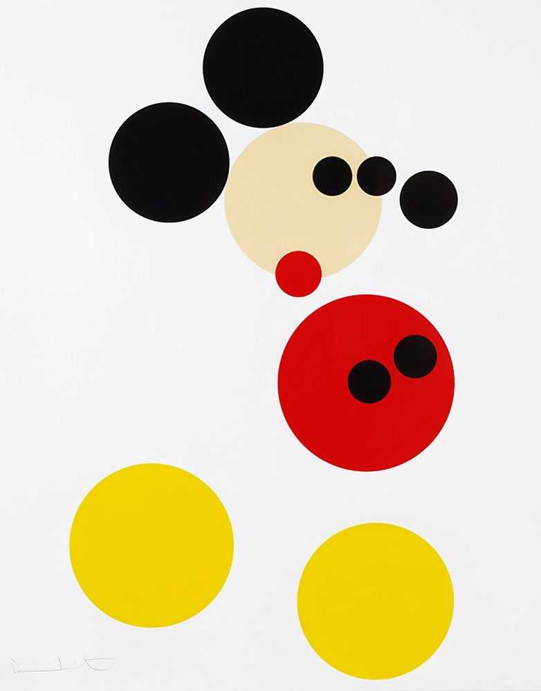 Damien Hirst, ‘Mickey (Small)’, 06-05-2014, Print, Silkscreen print with glaze, Other Criteria, Numbered