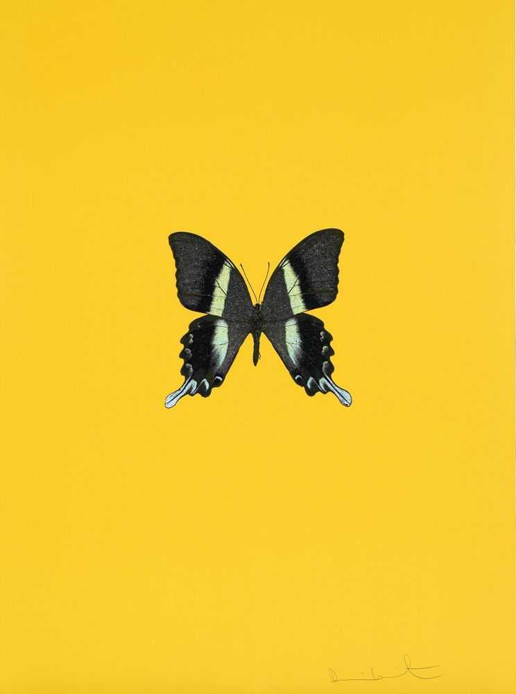 Damien Hirst, ‘New Beginnings III (Yellow)’, 2011, Print, Polymer gravure block prints, Paragon Press, Numbered