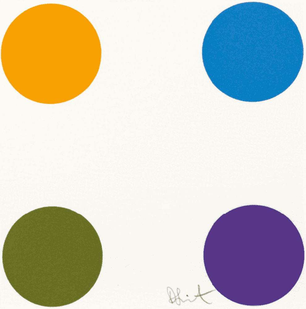 Damien Hirst, ‘Nifedipine’, 05-06-2012, Print, Woodcut on Somerset White Paper, Manifold Editions, Numbered