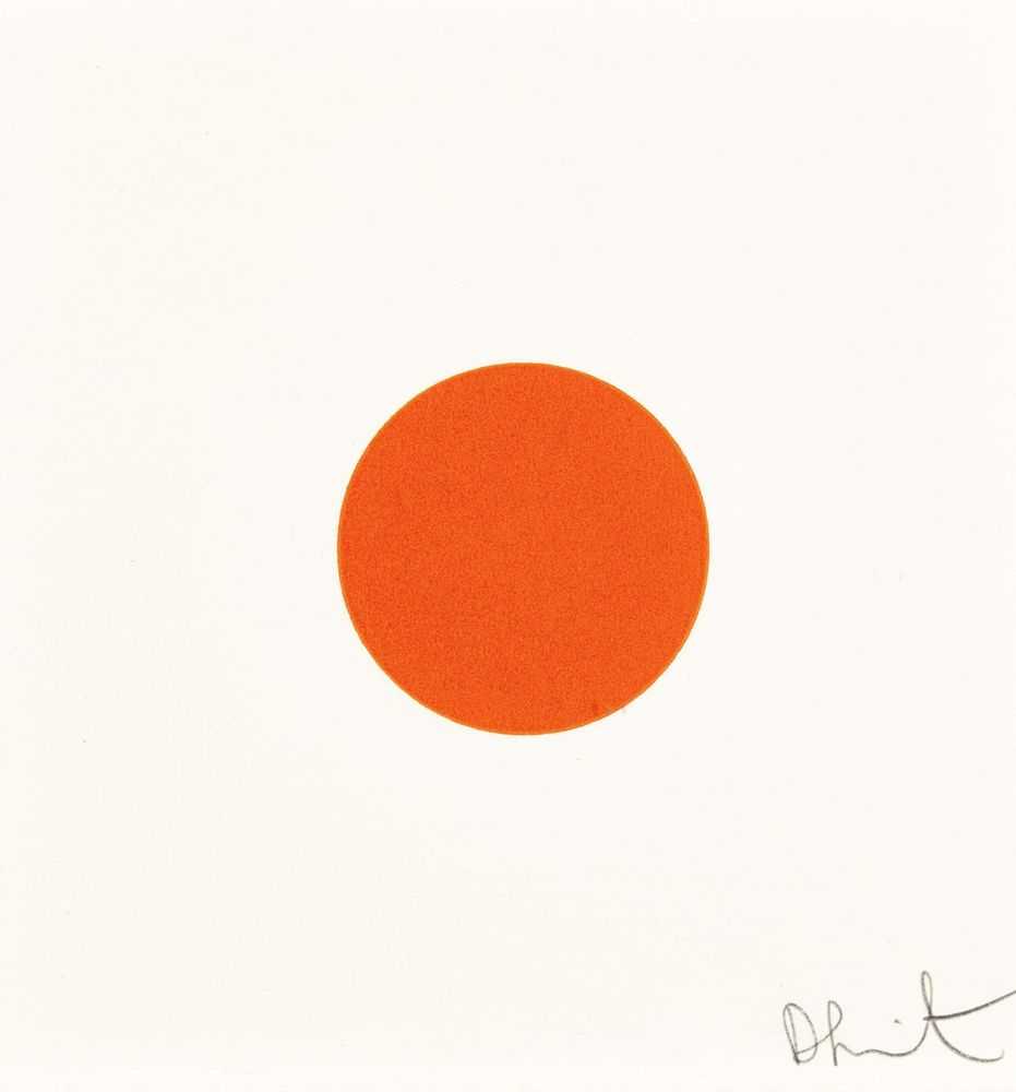Damien Hirst, ‘Oleandrigenin’, 15-02-2012, Print, 2 inch spot woodcut, printed on 410gsm Somerset White Paper, Manifold Editions, Numbered