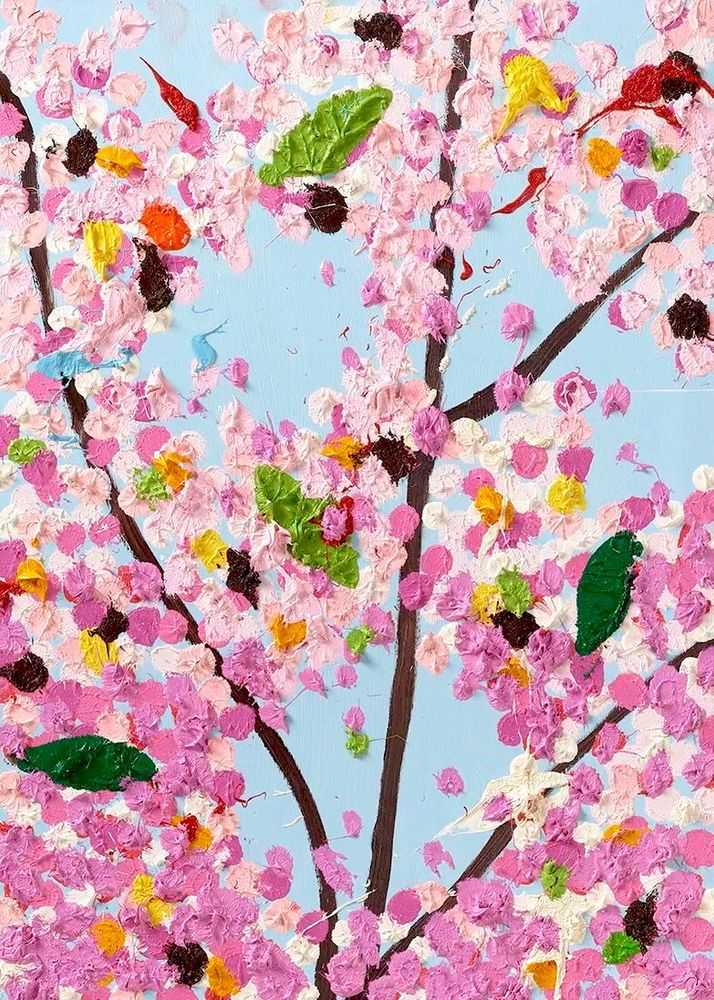 Damien Hirst, ‘Paper Blossoms (Small)’, 14-11-2023, Print, Unique original paintings, Heni, Framed
