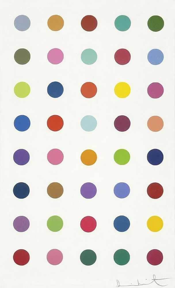 Damien Hirst, ‘Ribonolactone’, 31-03-2012, Print, Woodcut in colours on 410gsm Somerset White paper, Manifold Editions, Numbered