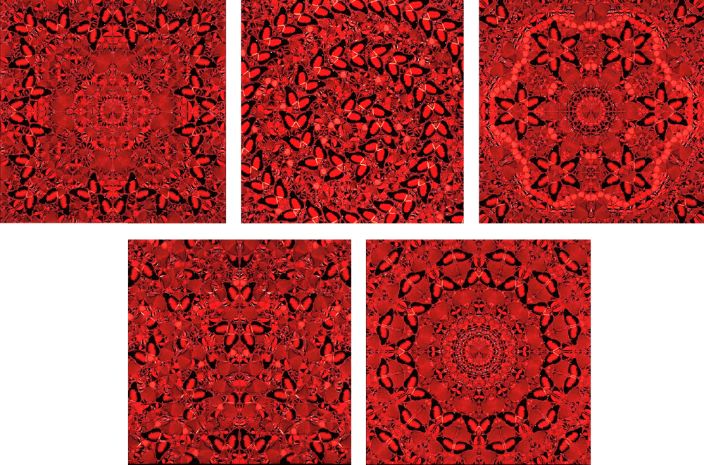 Damien Hirst, ‘The Empresses - Full Set’, 29-01-2022, Print, Laminated Giclée print on aluminium composite, screenprinted with glitter, Heni, Numbered