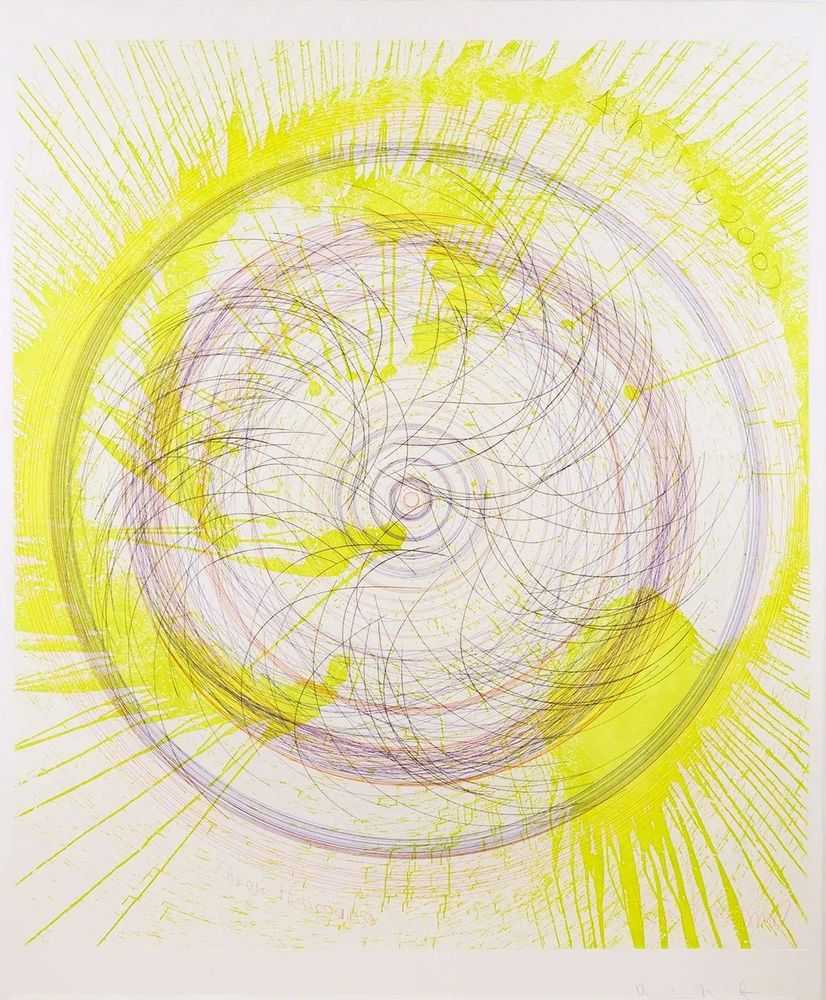 Damien Hirst, ‘Throw it Around’, 2002, Print, Etching in colours on Hahnemühle paper, null, 
