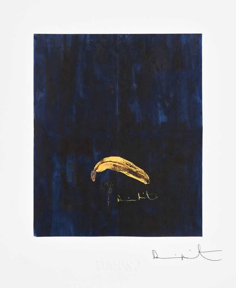 Damien Hirst, ‘Turps Banana’, 2011, Print, Digital pigment print with silkscreen glaze on wove paper, Turps Banana Editions, Numbered