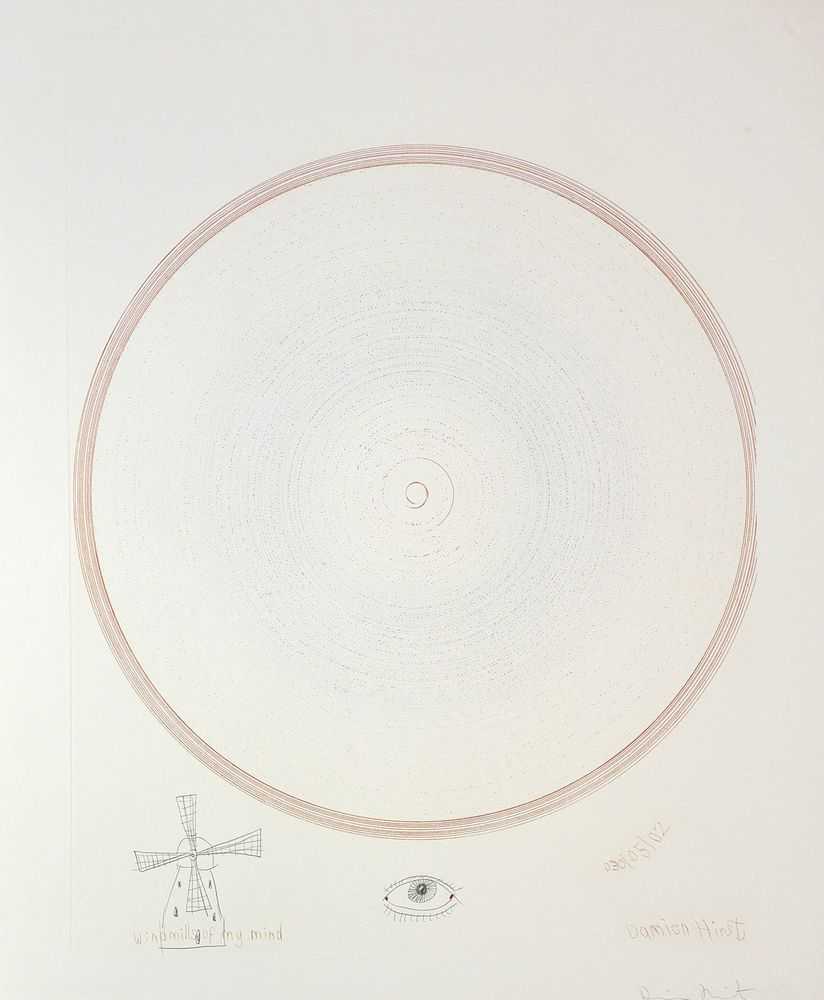 Damien Hirst, ‘Windmills Of My Mind’, 2002, Print, Etching in colours on Hahnemühle paper, null, 