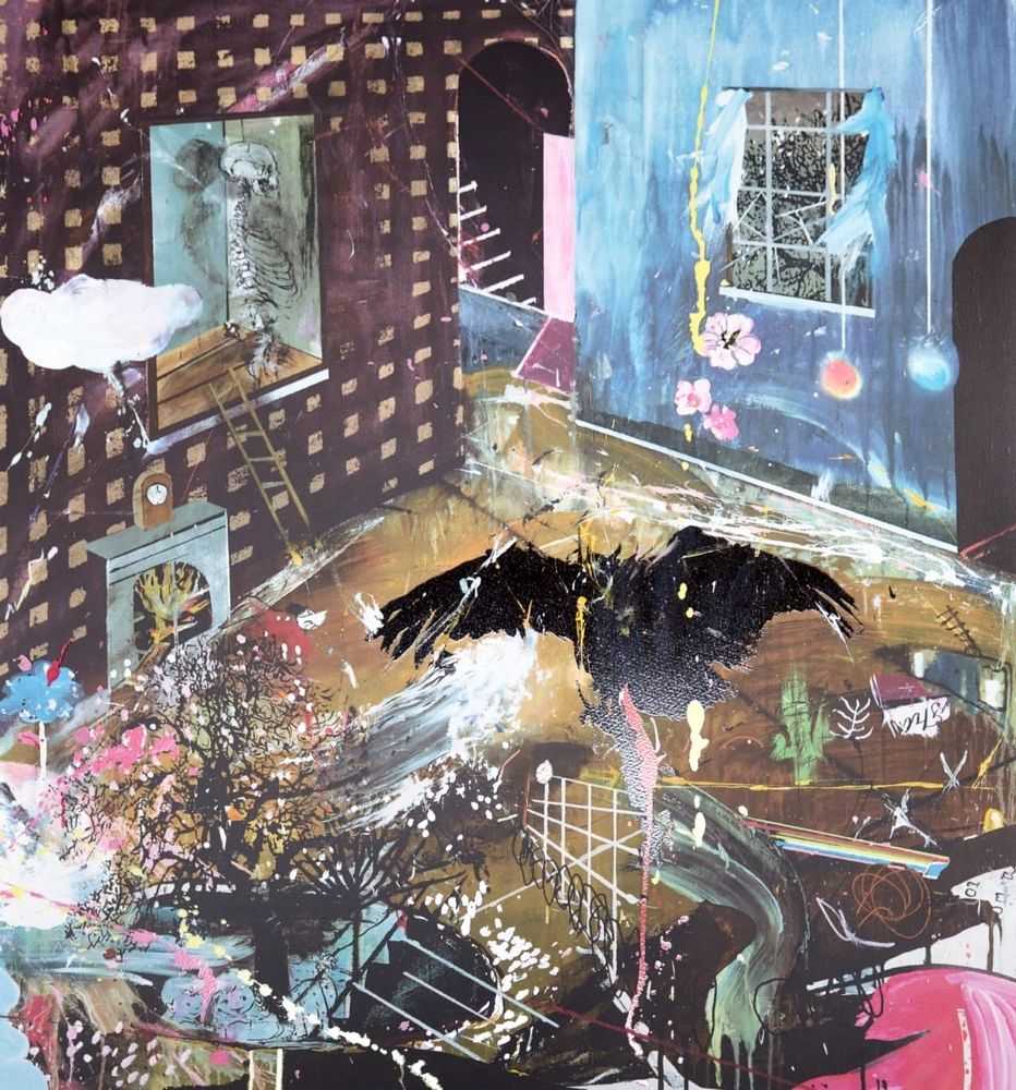 Dan Baldwin, ‘Cherry Blossom I’, 05-05-2016, Print, Silkscreen print on paper with glazes, CCA Galleries, Numbered