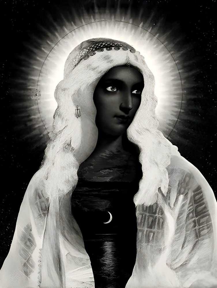 Dan Hillier, ‘Our Lady Of The Radiant Darkness’, 12-10-2023, Print, Giclee Print, Self Released, Numbered