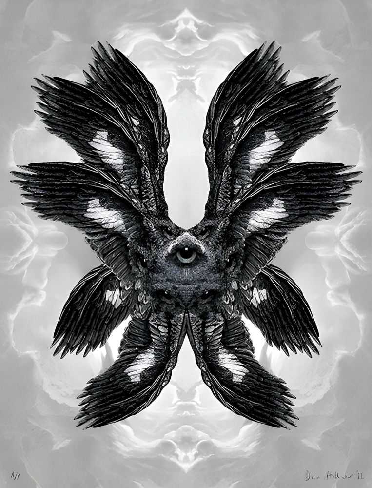 Dan Hillier, ‘Seraphim II’, 21-09-2022, Print, Screen Print, Self Released, Numbered