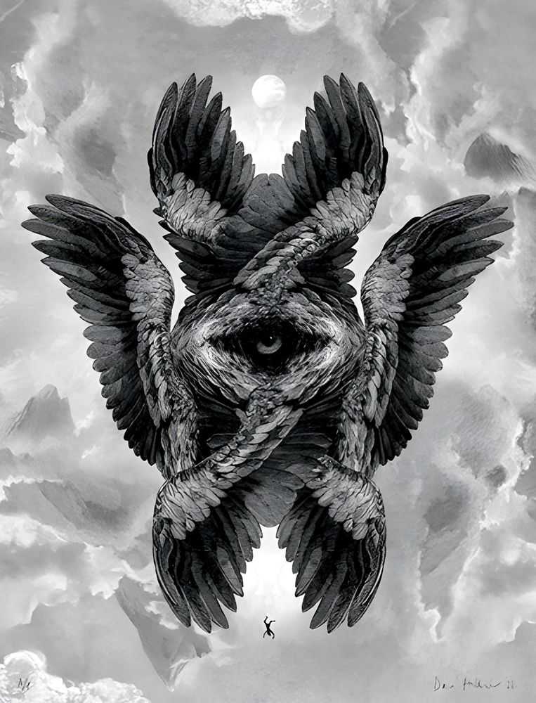 Dan Hillier, ‘Seraphim I’, 21-09-2022, Print, Screen Print, Self Released, Numbered