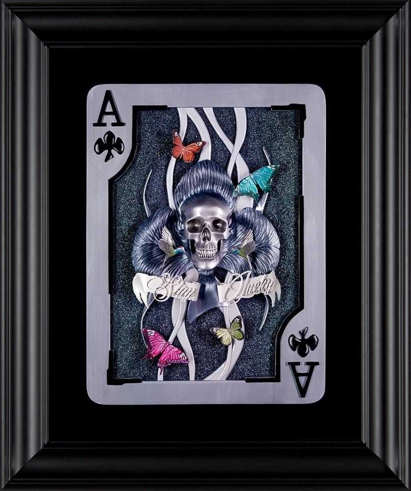Dan Lane, ‘Ace of Clubs’, 2021, Print, Fine Art Print, Castle Fine Art, Numbered, Framed