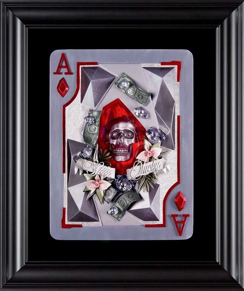 Dan Lane, ‘Ace of Diamonds’, 2021, Print, Fine Art Print, Castle Fine Art, Numbered, Framed